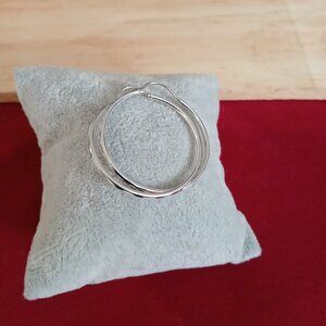 Hoop Earrings Sterling Silver 925
